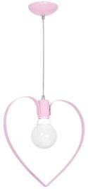 Lampa wisząca AMORE PINK 1xE27