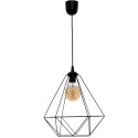 Lampa wisząca BASKET BLACK 1xE27