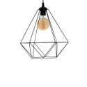 Lampa wisząca BASKET BLACK 1xE27