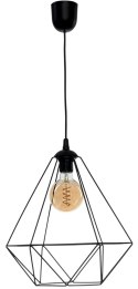 Lampa wisząca BASKET BLACK 1xE27