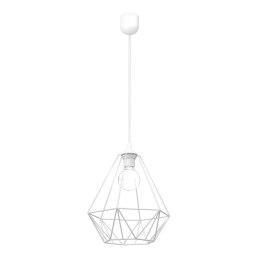 Lampa wisząca BASKET WHITE 1xE27