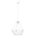 Lampa wisząca BASKET WHITE 1xE27