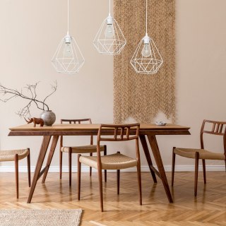 Lampa wisząca BASKET Biały 3xE27