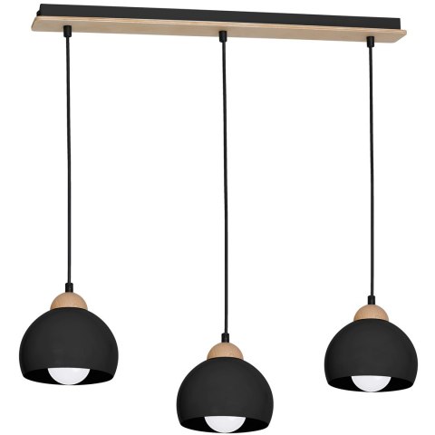 Lampa wisząca DAMA BLACK 3xE27