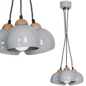 Lampa wisząca DAMA GRAY 3xE27