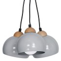 Lampa wisząca DAMA GRAY 3xE27