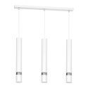 Lampa wisząca JOKER WHITE/CHROME 3xGU10