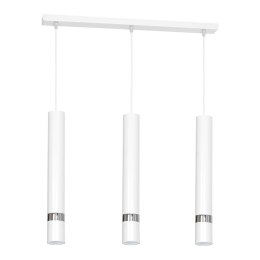 Lampa wisząca JOKER WHITE/CHROME 3xGU10