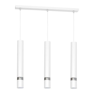 Lampa wisząca Joker Biały / Chrom 3xGU10
