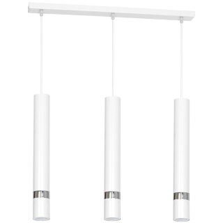 Lampa wisząca Joker Biały / Chrom 3xGU10