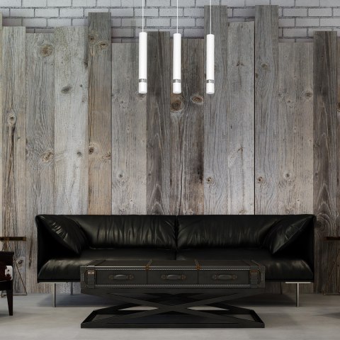 Lampa wisząca Joker Biały / Chrom 3xGU10