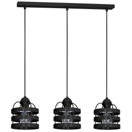 Lampa wisząca LARS BLACK 3xE27