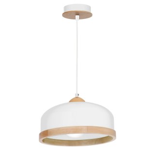 Lampa wisząca Studio Biały 1xE27