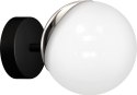 Kinkiet SFERA BLACK/CHROME 1xE14