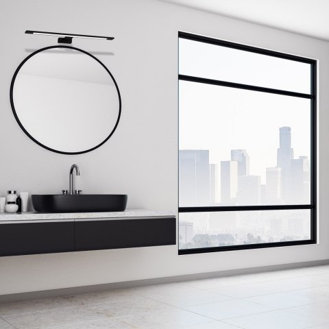 Kinkiet SHINE BLACK 60cm 12W LED Kinkiet SHINE BLACK 60cm 12W LED