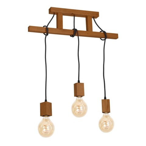 Lampa Wisząca JACK 3xE27 Dąb