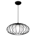 Lampa Wisząca KRONOS BLACK 1xE14