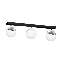 Lampa sufitowa SFERA BLACK/CHROME 3xE14