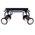 Lampa sufitowa WILSON BLACK 2xGU10