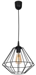 Lampa wisząca COLIN BLACK 1xE27