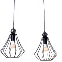 Lampa wisząca JEWEL BLACK 3xE27