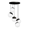 Lampa wisząca SFERA BLACK 5xE14