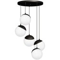 Lampa wisząca SFERA BLACK 5xE14