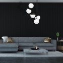 Lampa wisząca SFERA BLACK 5xE14