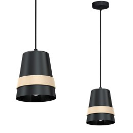 Lampa wisząca VENEZIA BLACK 1xE27