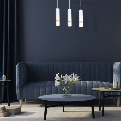 Lampa wisząca Vidar Biały 3xGU10