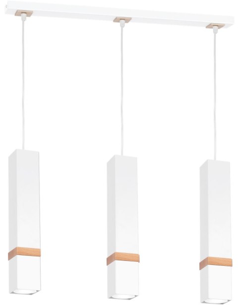 Lampa wisząca Vidar Biały 3xGU10