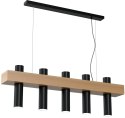 Lampa wisząca WEST BLACK 5xGU10