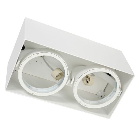 Oprawa Natynkowa Plaza 2xGU10 AR111 Biały