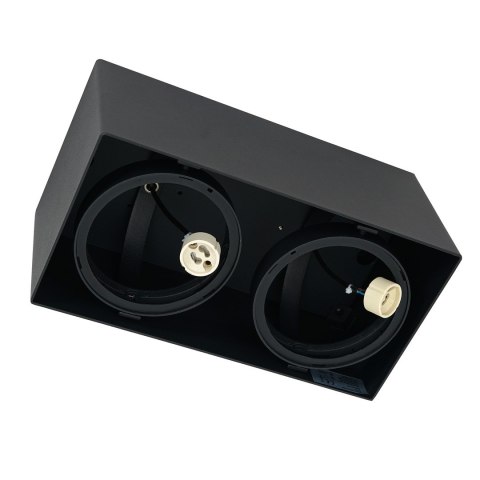 Oprawa Natynkowa Plaza 2xGU10 AR111 Czarny