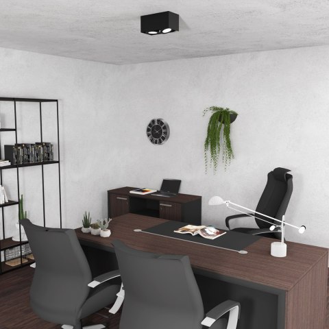 Oprawa Natynkowa Plaza 2xGU10 AR111 Czarny