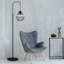 Lampa stojąca CLIFF BLACK 1xE27