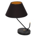 Lampa stołowa VICTORIA BLACK 1xE27