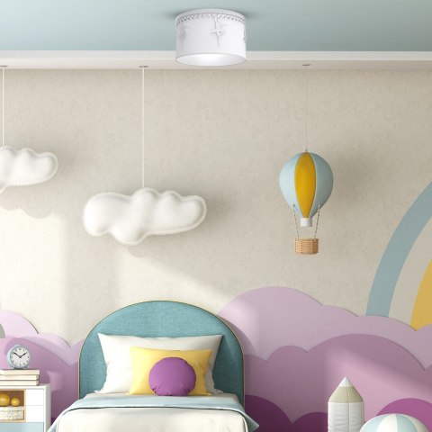 Lampa sufitowa BALETNICA WHITE 1xE27 Lampa sufitowa BALETNICA WHITE 1xE27