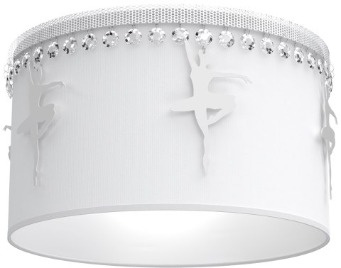 Lampa sufitowa BALETNICA WHITE 1xE27 Lampa sufitowa BALETNICA WHITE 1xE27