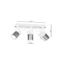 Lampa sufitowa WILSON WHITE 3xGU10