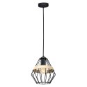 Lampa wisząca CLIFF BLACK 1xE27