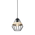 Lampa wisząca CLIFF BLACK 1xE27