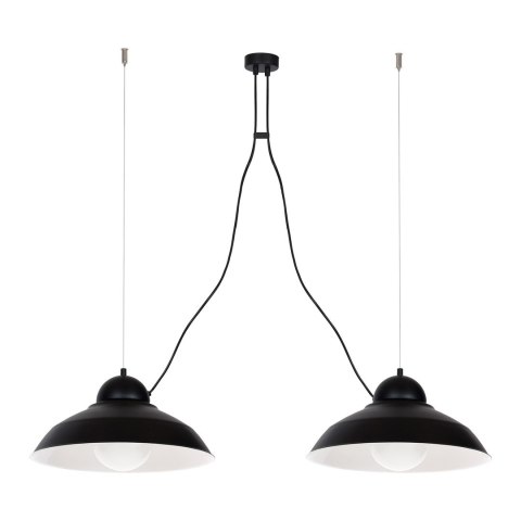 Lampa wisząca GUSTAV BLACK 2xE27