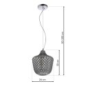 Lampa wisząca ORLANDO 1xE27