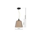 Lampa wisząca RIO 1xE27