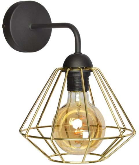Kinkiet LUPO BLACK/GOLD 1xE27 Kinkiet LUPO BLACK/GOLD 1xE27