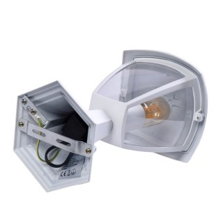 Lampa ogrodowa stojąca Fox 1xE27 Mała Biały