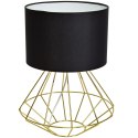 Lampa stojąca LUPO BLACK/GOLD 1xE27