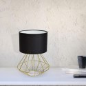 Lampa stojąca LUPO BLACK/GOLD 1xE27