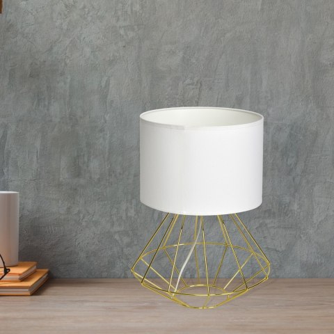 Lampa stojąca LUPO WITE/GOLD 1xE27 Lampa stojąca LUPO WITE/GOLD 1xE27